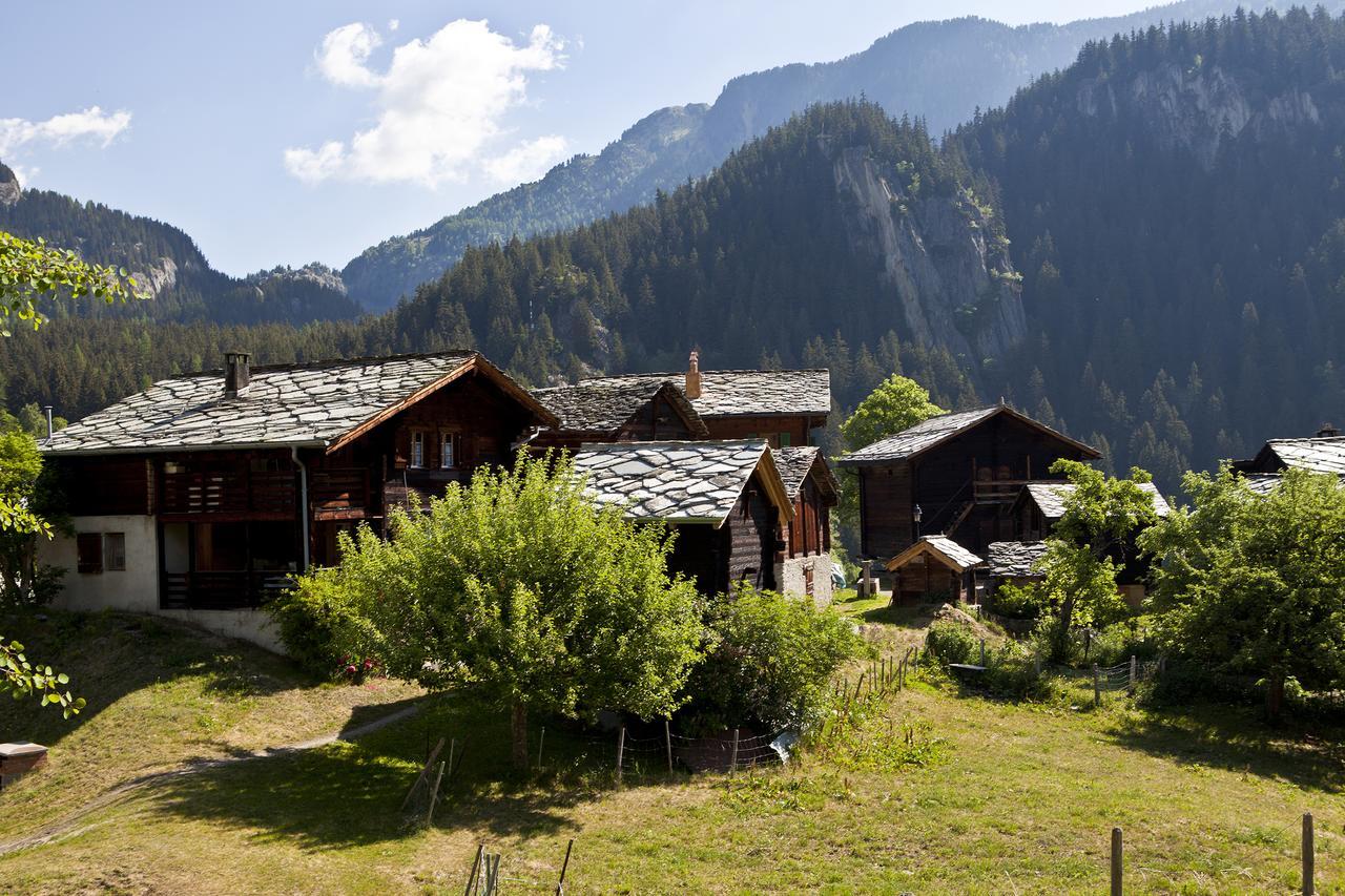 Apartament Bergquell Haus D Blatten bei Naters Zewnętrze zdjęcie