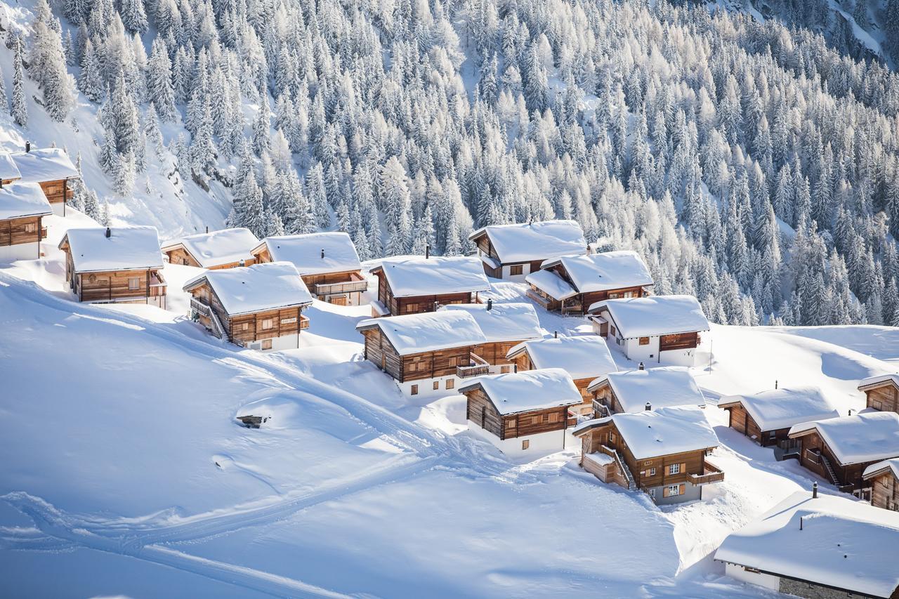 Apartament Bergquell Haus D Blatten bei Naters Zewnętrze zdjęcie